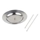 thumbnail image 1 of Soporte Vertical Para Pinchos De Acero Inoxidable Con 2 Pinchos Suministros De Cocina Pincho, 1 of 5