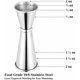 thumbnail image 3 of Medidor BARsics para cócteles de 1 oz (30 ml) y 2 oz (60 ml), 3 of 3