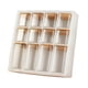 thumbnail image 4 of 12 piezas recipiente hermético tarros de especias de vidrio con tapa organización de despensa multifuncional tarro de almacenamiento de alimentos para, 4 of 5