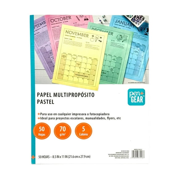 Papel Pastel Multipropósito