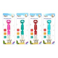 Genérico - Set 9 Cucharas Silicona Diseño Osito Entrena Bebes Lau