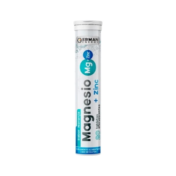 Suplemento Magnesio + zinc, 20 Un
