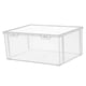 thumbnail image 2 of Panera De Plástico Bagel Contenedor De Almacenamiento Transparente Para Encimera De Cocina 32x23.5x14cm, 2 of 3