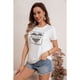 thumbnail image 2 of Polera Mujer Algodon Manga Corta Diseño Corazon 0051, 2 of 3