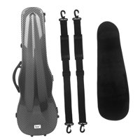 Bothyi - Estuche Para Violín 4/4 Con Correas Estuche Rígido Para Violín Para Amantes Del Violín Regalo Para Principiantes Textura De Fibra De Carbono