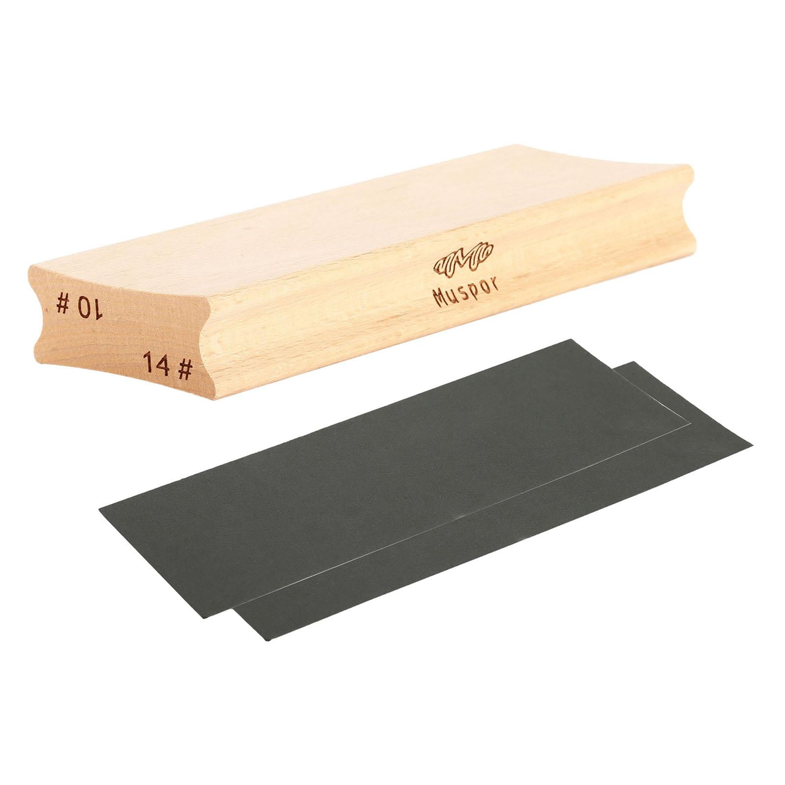 Bothyi - Bloque De Lijado De Radio De Guitarra, Herramienta Luthier De Nivelación De Trastes Para Instrumentos De Cuerda De 10 A 14