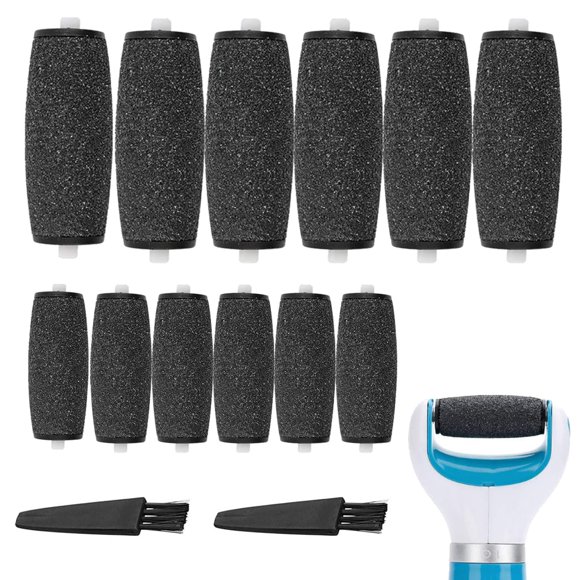 Raspador de Pies GOMINYUF Recambios de Rodillos (Pack de 12) Diamante
