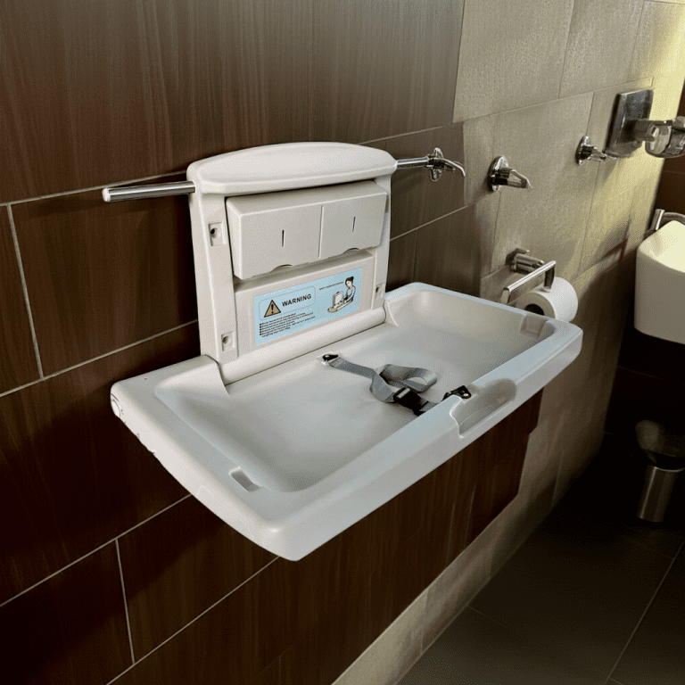 Igpro - Mudador Plegable De Muro Bebé 86x58cm