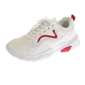 Vía Franca - Zapatilla Blanco Rojo Bbo