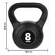 thumbnail image 3 of Kettlebell Mancuerna Pesa Rusa Cemento 8 Kg Negro, 3 of 6