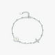 thumbnail image 1 of Pulsera HESHPAWS S925 Sterling Silver Cross Ajustable Plata, 1 of 3