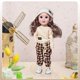 thumbnail image 5 of Muñeca de Juguete Coconutlin 30 cm BJD 15 Articulaciones Móviles Beige, 5 of 6