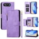 thumbnail image 3 of Funda Billetera Cremallera para BLU G95 con Porta Tarjetas, Soporte y Correa Morado, 3 of 5