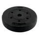 thumbnail image 4 of Set 4 Discos de Pesas 2.5 kg Preolimpicos PVC Relleno de Cemento Negros, 4 of 4