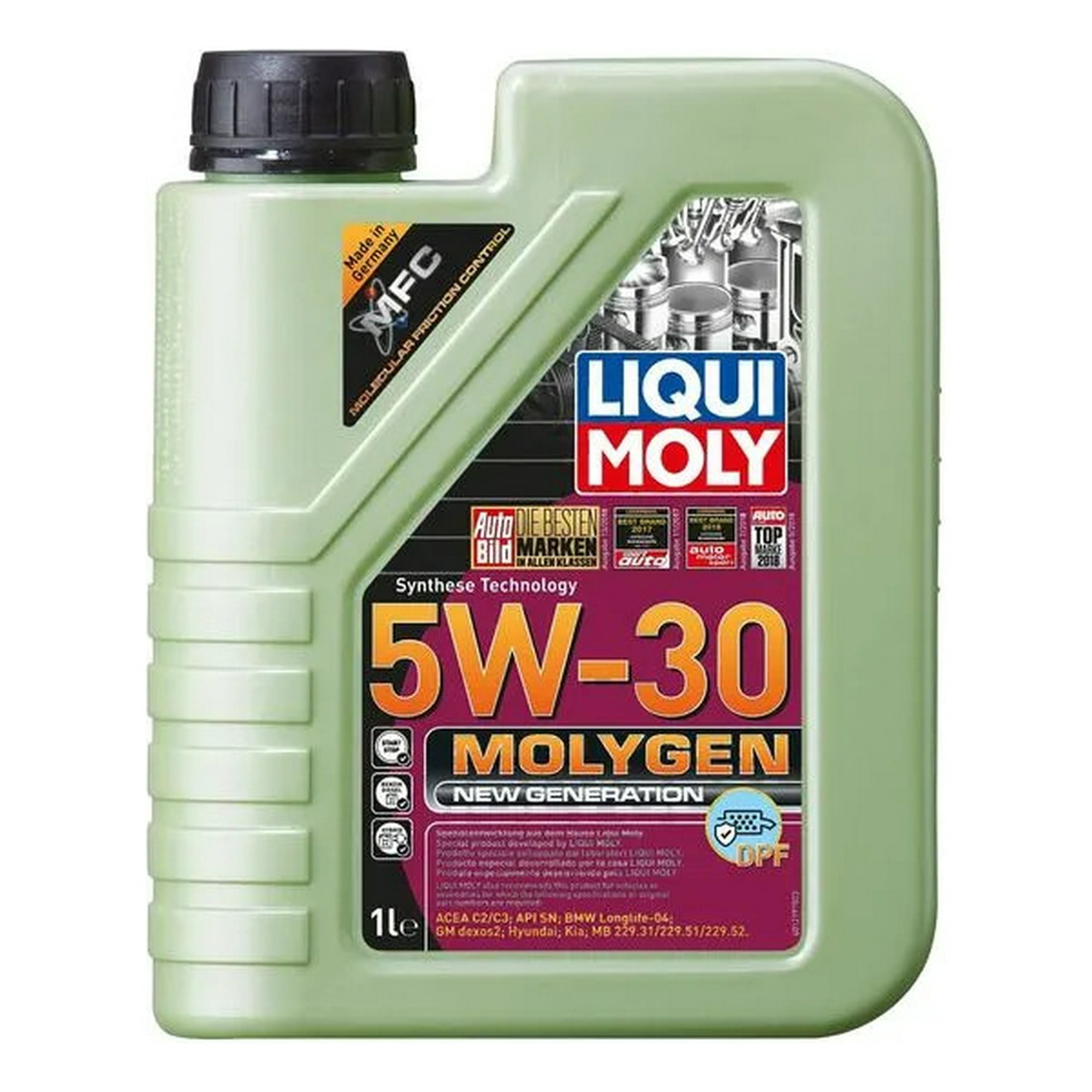 Liqui Moly - Aceite Motor Molygen New Generation 5w-30 Dpf 4 Lt