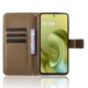 thumbnail image 3 of Funda Billetera para TCL 60 SE NxtPaper 5G con Ranuras y Soporte Marrón, 3 of 6