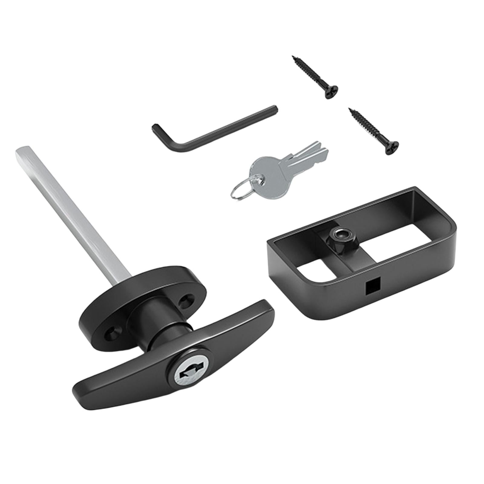 Bothyi - Cerradura De Manija En T, Cerraduras De Leva De Bloqueo Para Puerta De Granero, Caravana