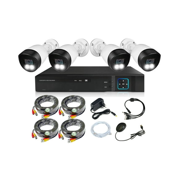 Kit Seguridad Exterior HD 4 Cámaras HD - E45H