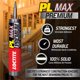 thumbnail image 4 of Cartucho adhesivo para construcción Loctite PL Premium Max de 265 ml, 4 of 9