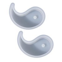 Bothyi - Moldes De Silicona Para Velas Yin Yang, Regalos 3D, Moldes De Resina Para Jabones, Manualidades Diy