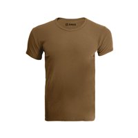 Snix - Polera Rib De Adulto Cuello V Marrón Talla S