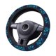 thumbnail image 4 of Cobertura para volante THOEWONG 38 cm en tono verde azulado con estampado floral – Talla universal, 4 of 8