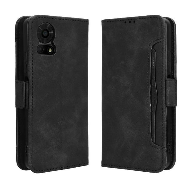 Funda Tipo Billetera FOXDOCK para TCL 50 LE – Tapa Flip con Tarjetero