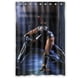 thumbnail image 1 of Cortina de ducha creativa Ninja Gaiden Ryu Hayabusa, juego de cortina de baño con ganchos, tamaño 48 x 72 pulgadas, 1 of 3