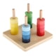 thumbnail image 1 of Discos de material Montessori de madera en tacos verticales Juguetes para ni?os peque?os, 1 of 5