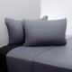 thumbnail image 1 of Juego de Sábanas 2 Plazas Unicolor Polialgodón - Gris, 1 of 1