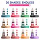 thumbnail image 3 of Set de Colorantes Alimentarios RICCLE 26 Colores Botellas de 6ml, 3 of 9