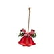 thumbnail image 4 of Campana De Navidad Hecha A Mano Linda Para Decoración Del árbol De Navidad Para Porche Guirnalda De Navidad 2 Campana De Trompeta Roja, 4 of 5
