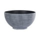 thumbnail image 1 of Macetero Plastico Semi Esfera Premium Diseño a Rayas S azul, 1 of 6