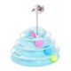 thumbnail image 1 of Torre Interactiva Para Gatos 3 Niveles Y Con Ratón Celeste, 1 of 3