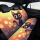 thumbnail image 4 of Fiesta del Gato Negro-theme Car Rear Seat Covers Back Elastic Flexible Car Seat Covers Decorative Fits Most Cars 120x59x76cm, 4 of 6