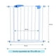 thumbnail image 2 of Reja De Seguridad Ajustable Para Bebe Mascotas Ancho 75-85cms x Alto 76cm, 2 of 3