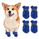 thumbnail image 1 of Uxcell Zapatos para Perros, Botas para Perros, Protector de Patas con Suela Antideslizante de Invierno con Correa Reflectante Impermeable Suave, (4 Piezas, Oxford, Tamaño 3, Azul), 1 of 7