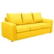 thumbnail image 2 of Sofa Kendy 3CG Felpa 30 Amarillo, 2 of 6