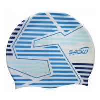Saeko - Gorra Natacion Silicona Csp8 Straight Blanco
