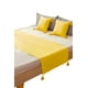 thumbnail image 3 of Juego De Piecera De Cama Mas 2 Cojin Con Fundas Modelo Lino Amarilla, 3 of 4