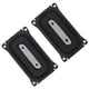 thumbnail image 3 of Placa De Vibración Con Radiador Pasivo Para Altavoces De 2 Piezas Para Amantes De La Música, Resistente, Color Negro, 3 of 5