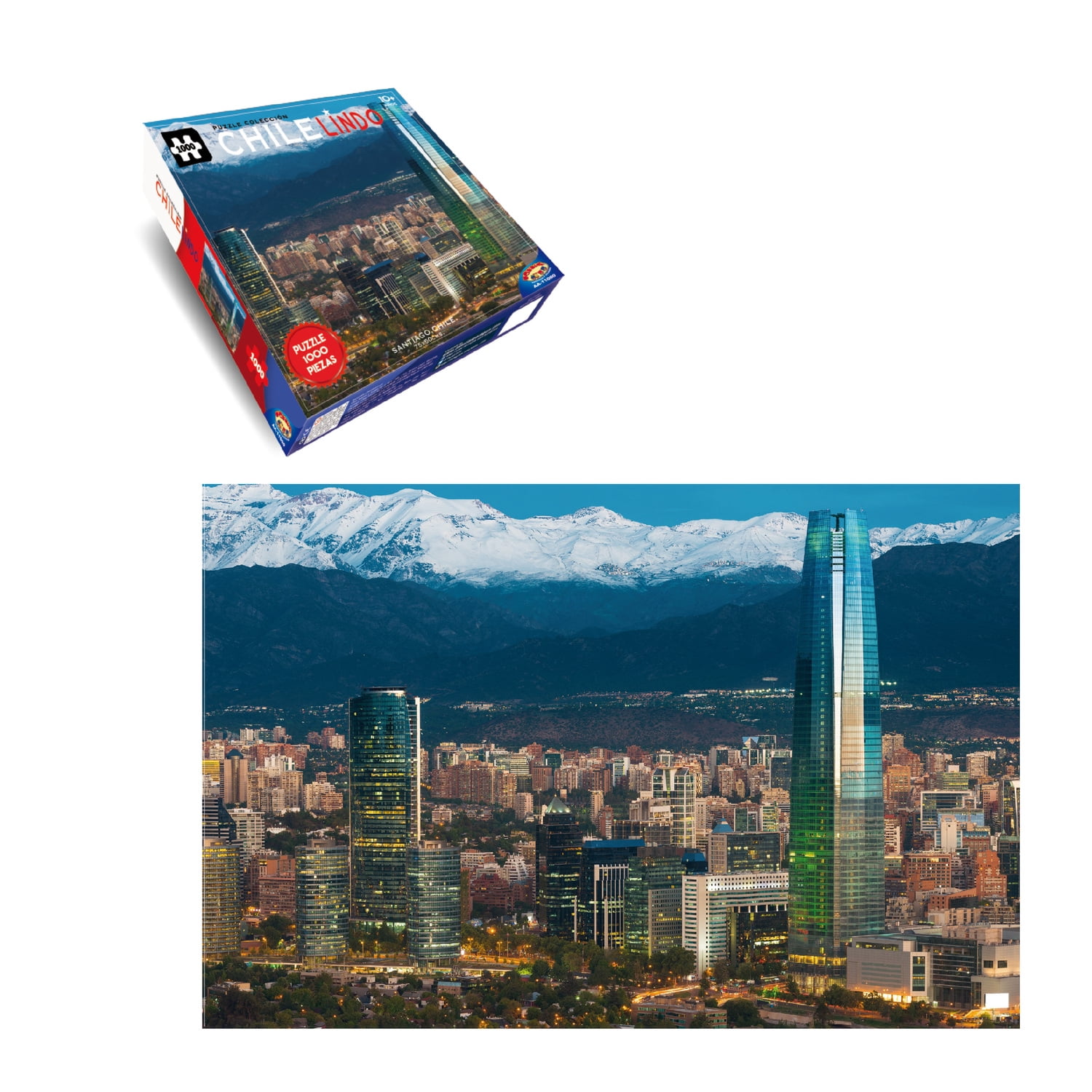 Puzzle Santiago (1000 Piezas) - Toyng