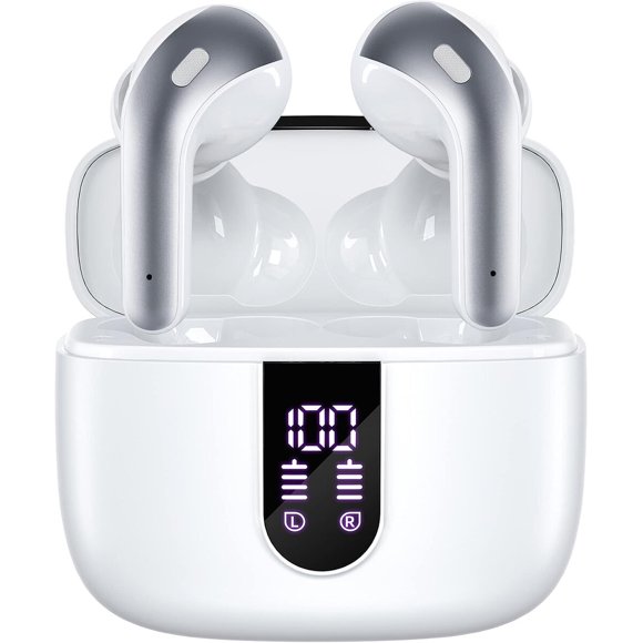 Auriculares Bluetooth TAGRY X08 60H IPX5 con carga inalámbrica