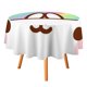 thumbnail image 1 of Molang Mantel Redondo con Estampado Icónico de Temática, Se Adapta a la Mayoría de Mesas, Fácil de Cuidar, Regalo Perfecto para Aficionados, Amigos y Familia.152cm, 1 of 5
