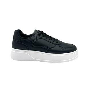 Todopiel - Zapatilla Plataforma Mujer Negro Zb072