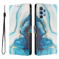 Foxdock Funda Tipo Cartera Para Samsung Galaxy A32 4G Con Soporte Y Correa – Diseño De Patrones Lindos