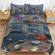 thumbnail image 4 of Cartoon Cars Lightning McQueen King Bedding Set - 3Piece Kids Bedding, 4 of 5