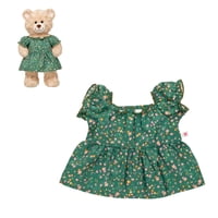 Build A Bear - Vestido Verde Retro Build-A-Bear