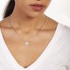 thumbnail image 3 of Collar Elegant Confetti Venice 18k blanco con 40 circonios cúbicos, 3 of 10