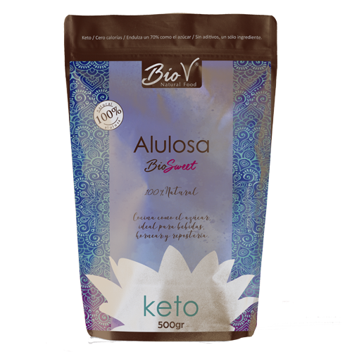 Alulosa 500G Endulzante Natural Sin Gluten Vegano Biov